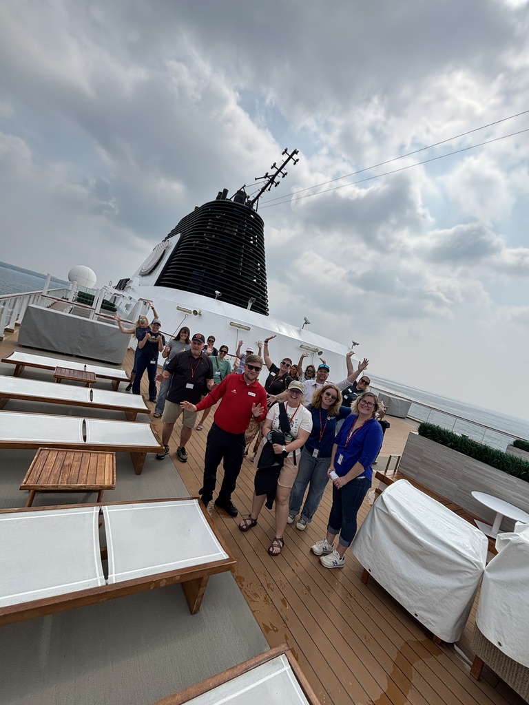 APS instructional staff were invited to tour the Viking Octantis cruise ship and its science laboratories