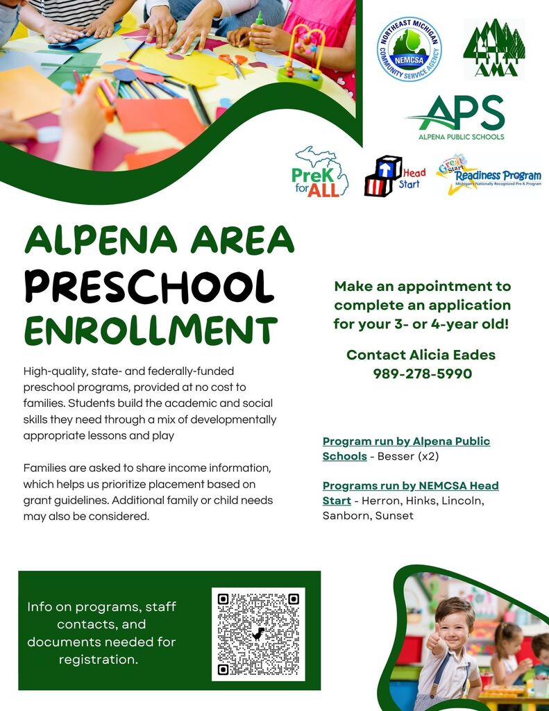 Alpena Area Preschools