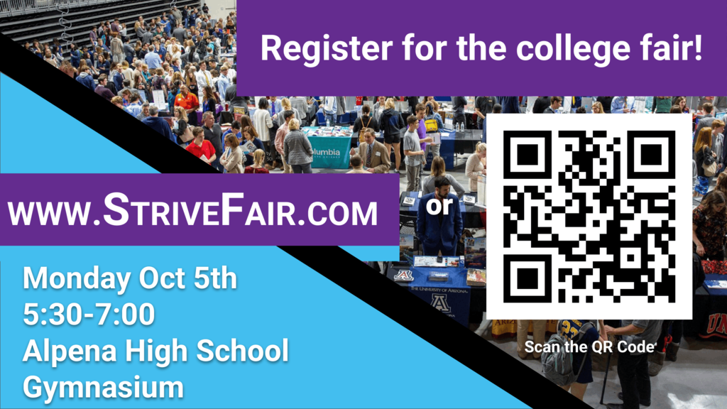 College Fair at Alpena High School