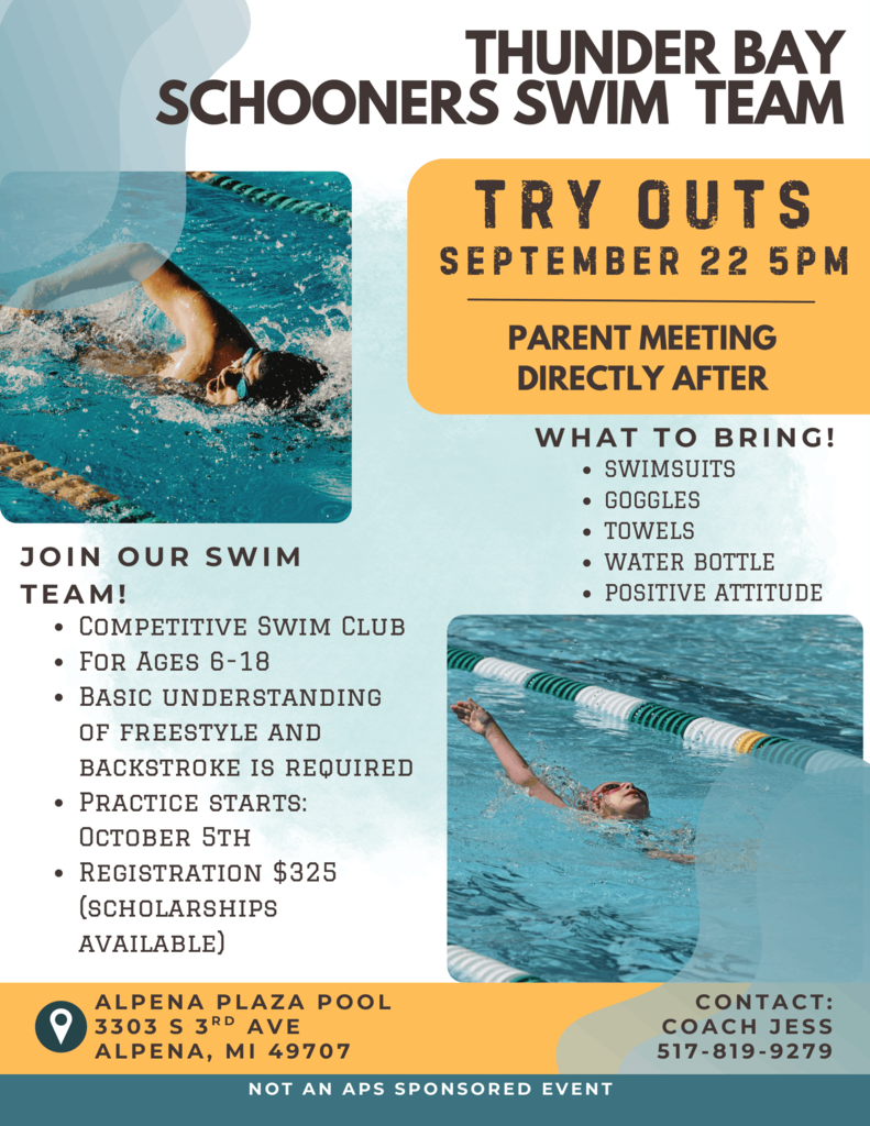Thunder Bay Schooners Swimming