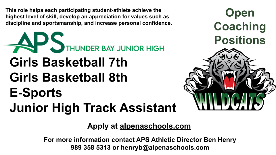 APS Employment- Junior High Coaching
