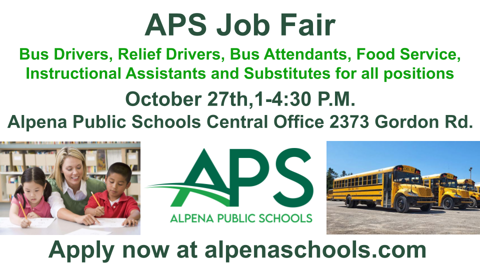 APS Job Fair October 27th