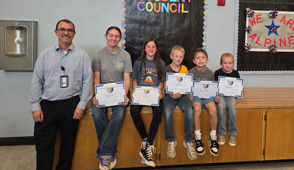 August Student of the Month