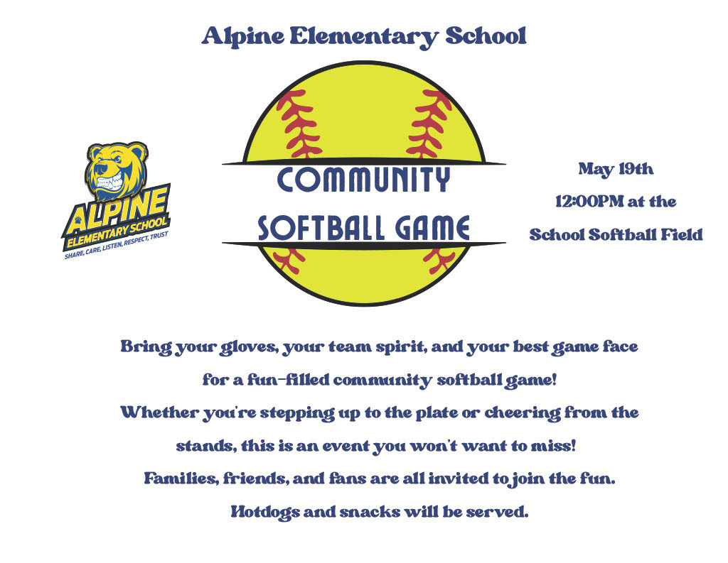 Community Softball Game