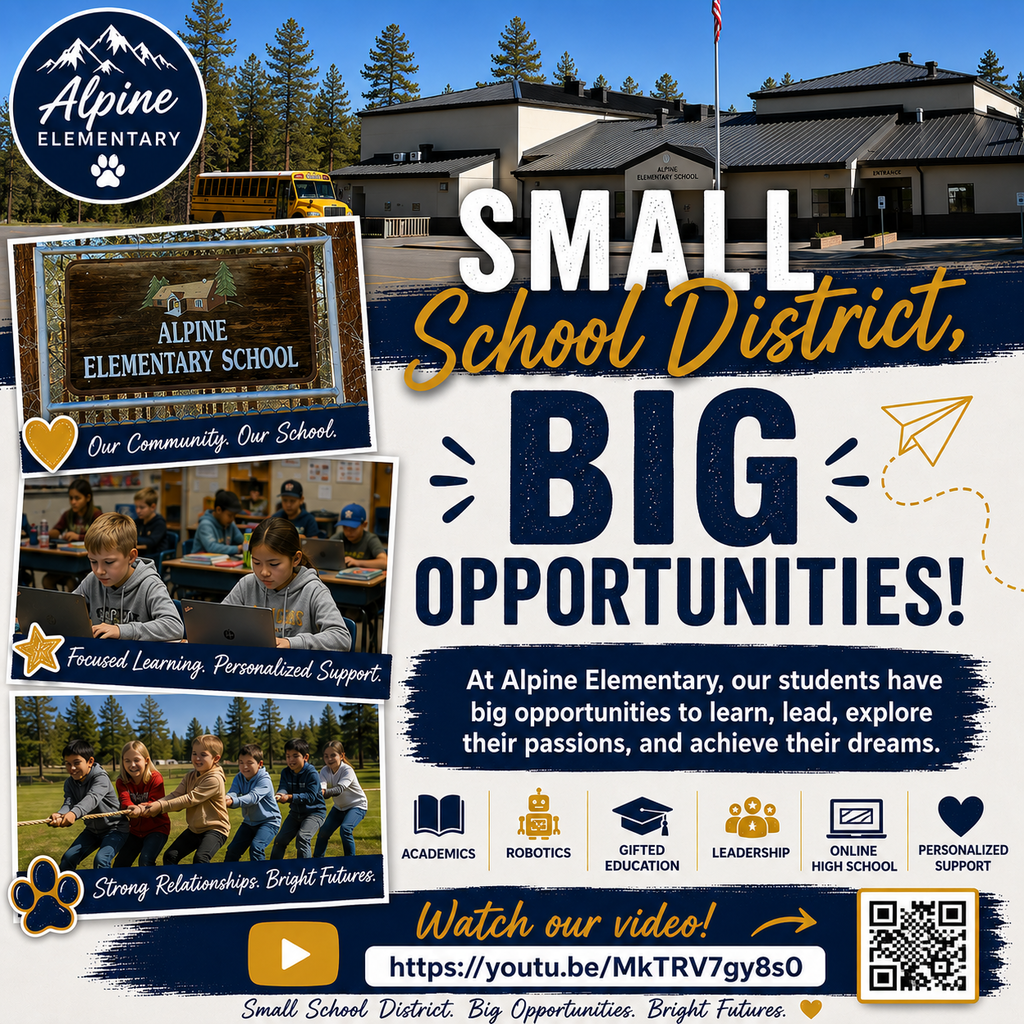 Small District! Big Opportunities!