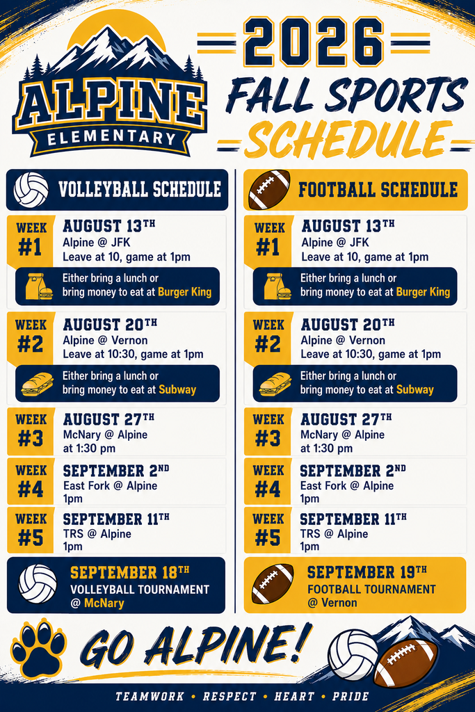 Sports Schedule
