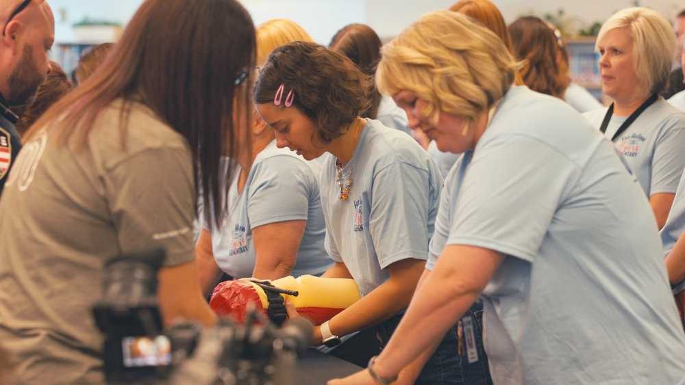 teacher conduct stop the bleed training