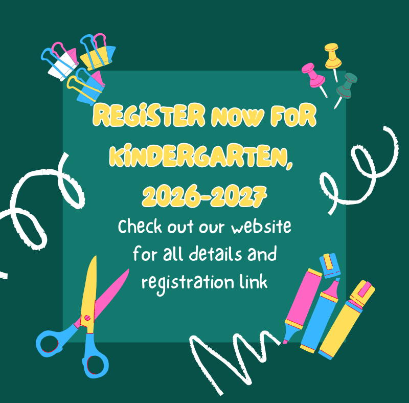 Register for Kindergarten