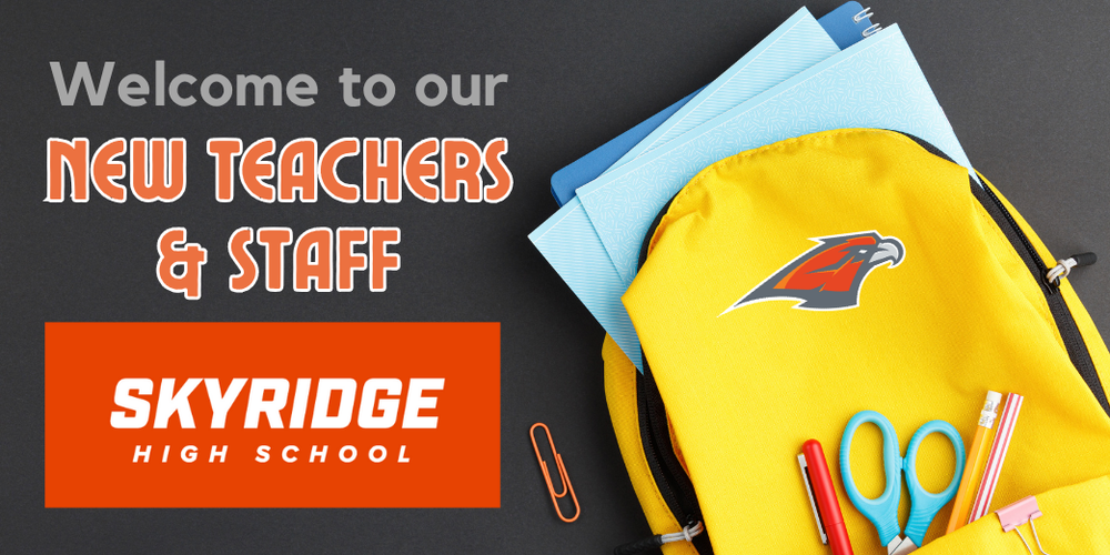 yellow backpack with supplies welcome new teachers