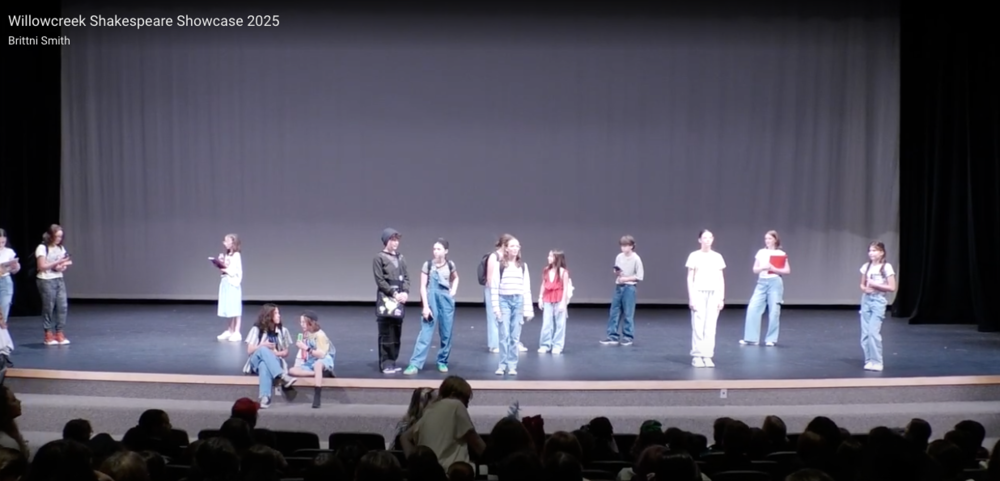 Stage, Students Performing
