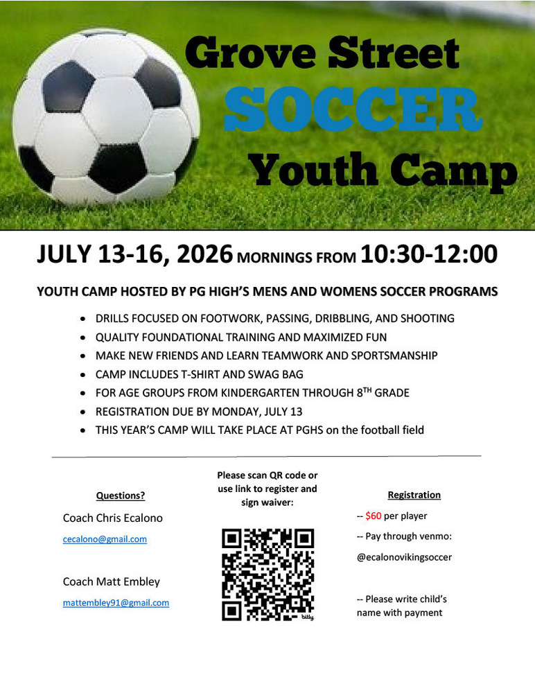 Youth Soccer Camp