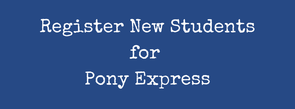 Register New Students