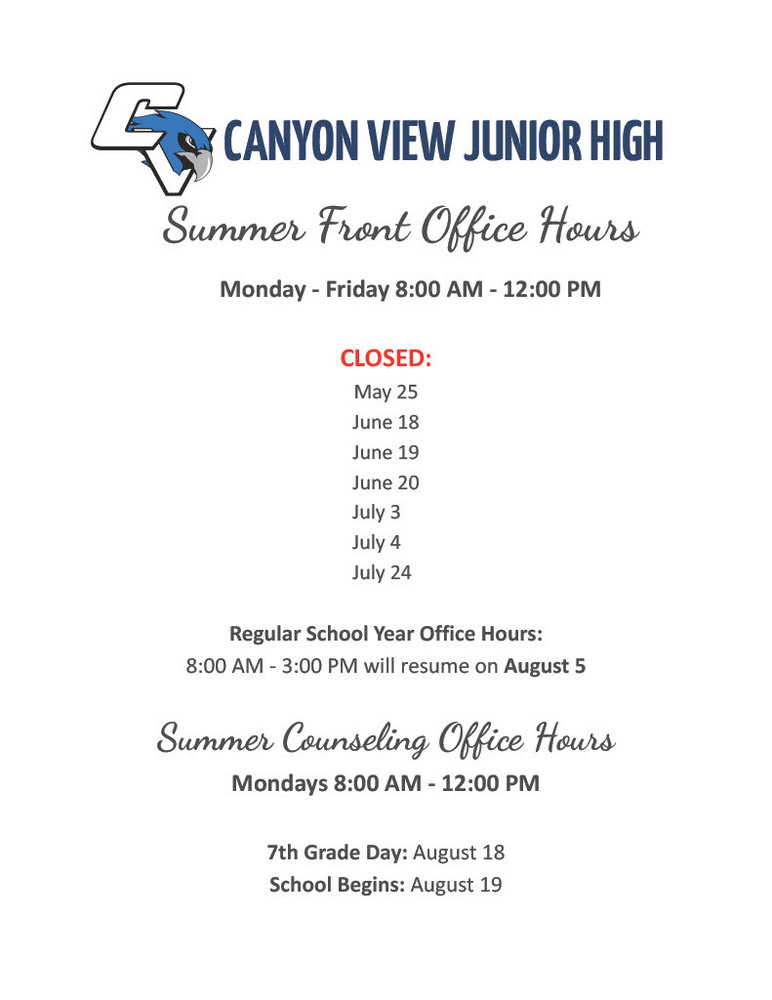 summer hours