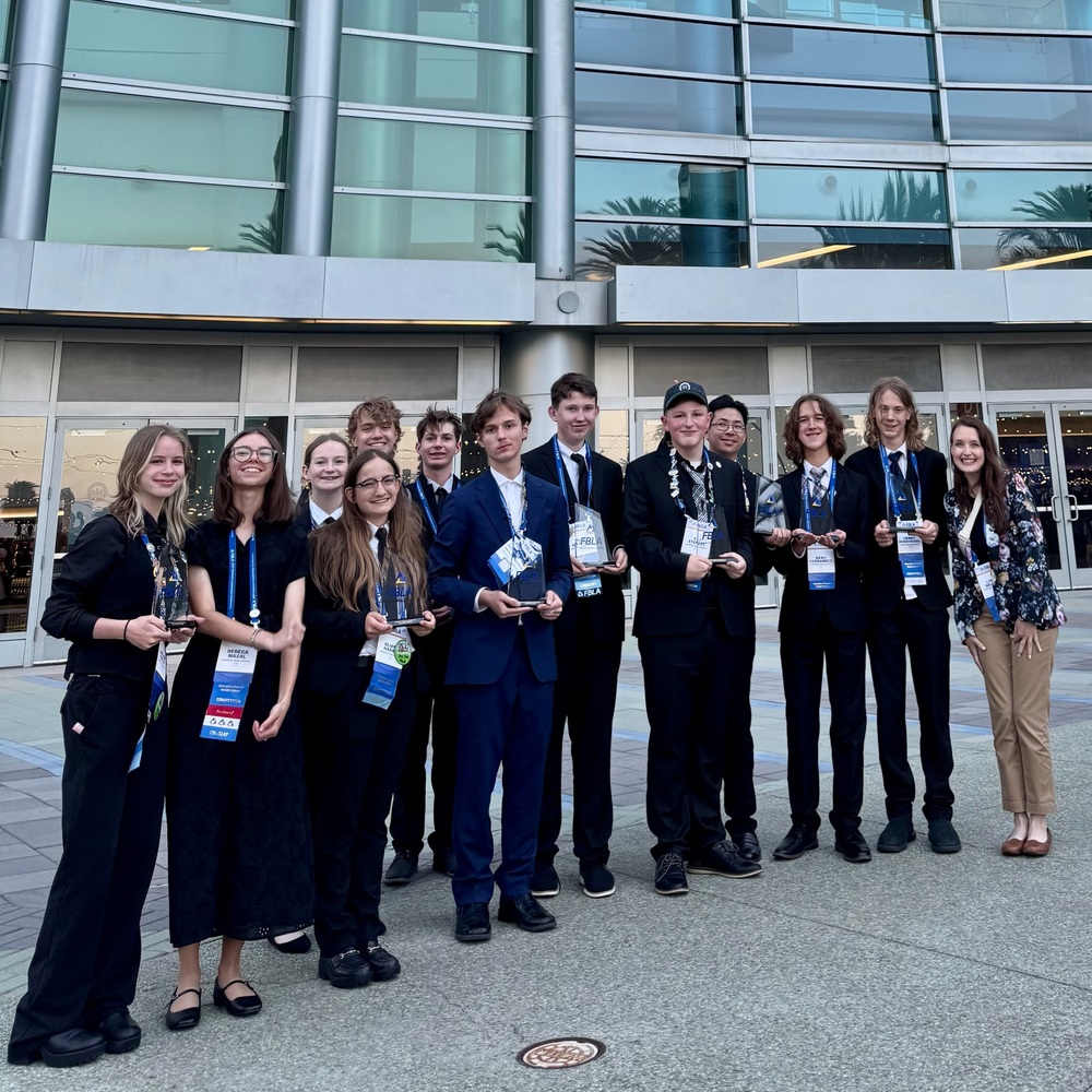 Students at FBLA nationals