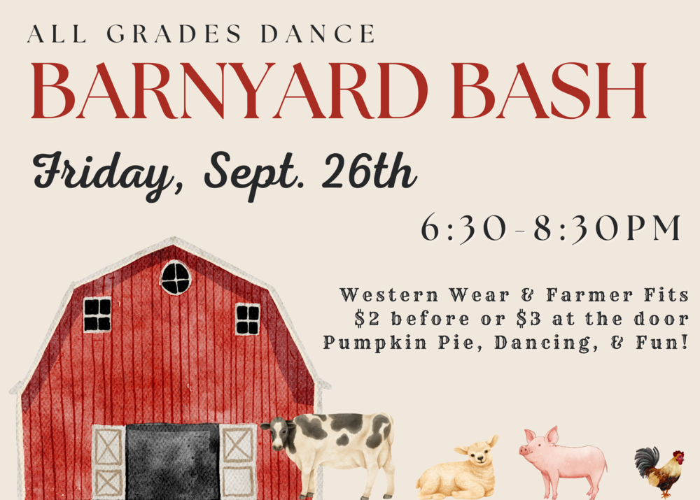 Fall Dance Coming Up!