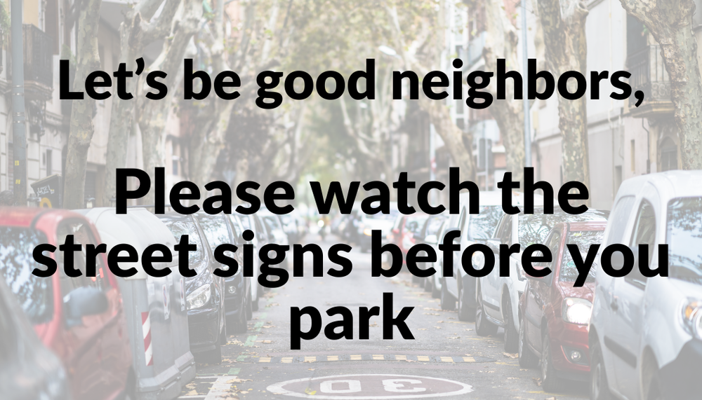 Street parking