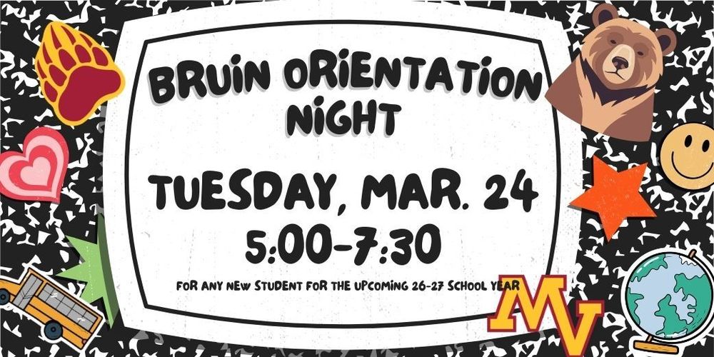 Bruin Orientation Night Tuesday, March 24