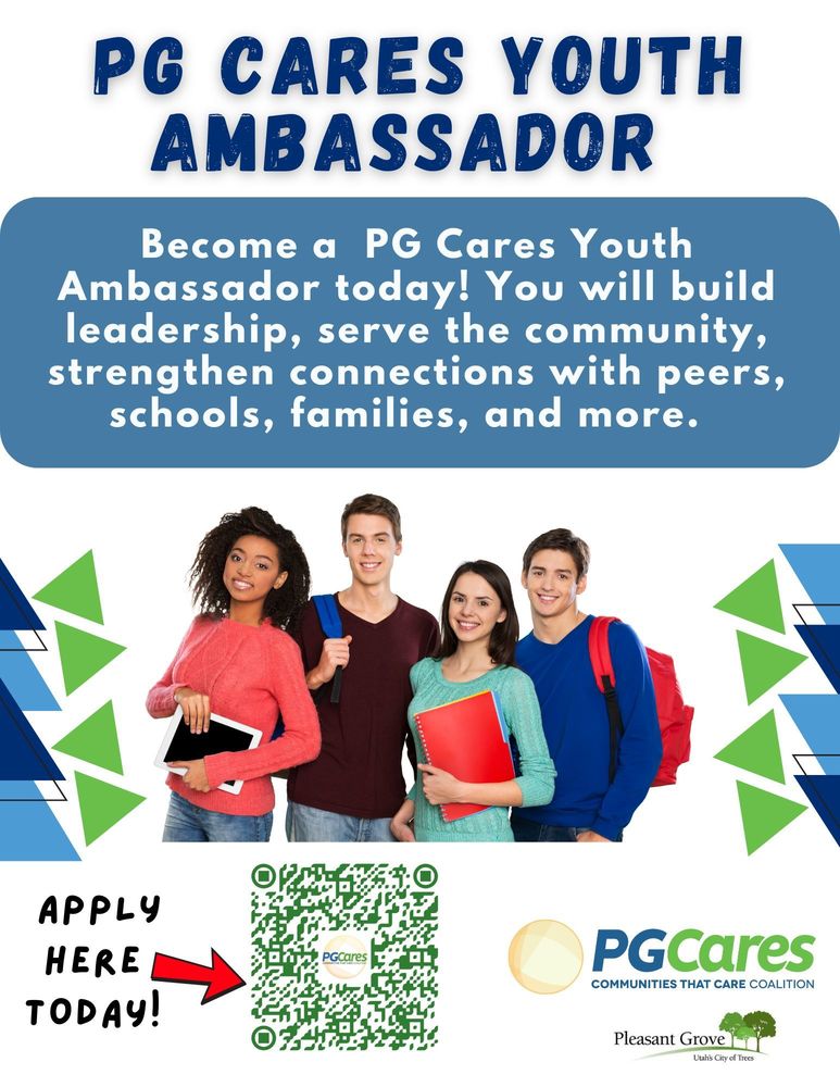 Flyer of youth ambassadors
