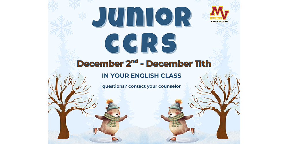 Junior CCRs December 2-11