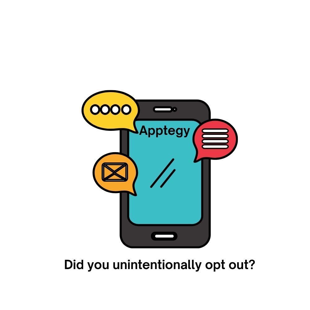 Cell phone with the Apptegy App
