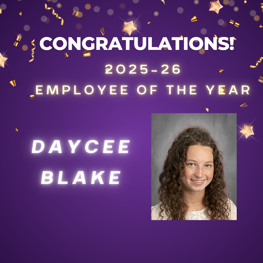 Employee of the year, Alexus Sharp