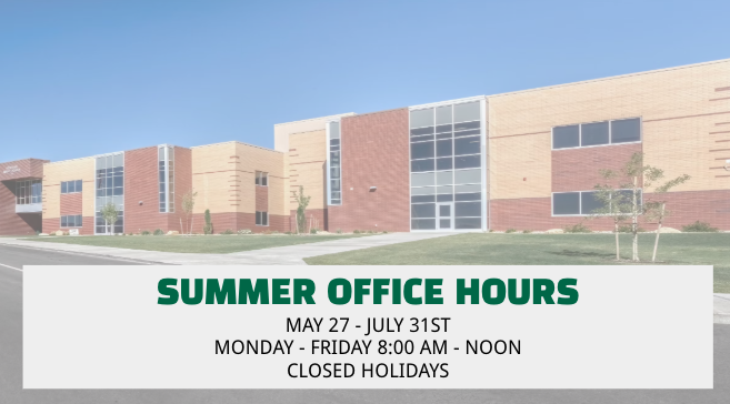 Viewpoint middle school with office hours displayed