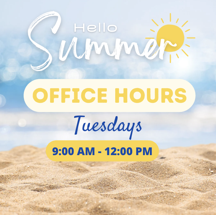 Summer Office Hours