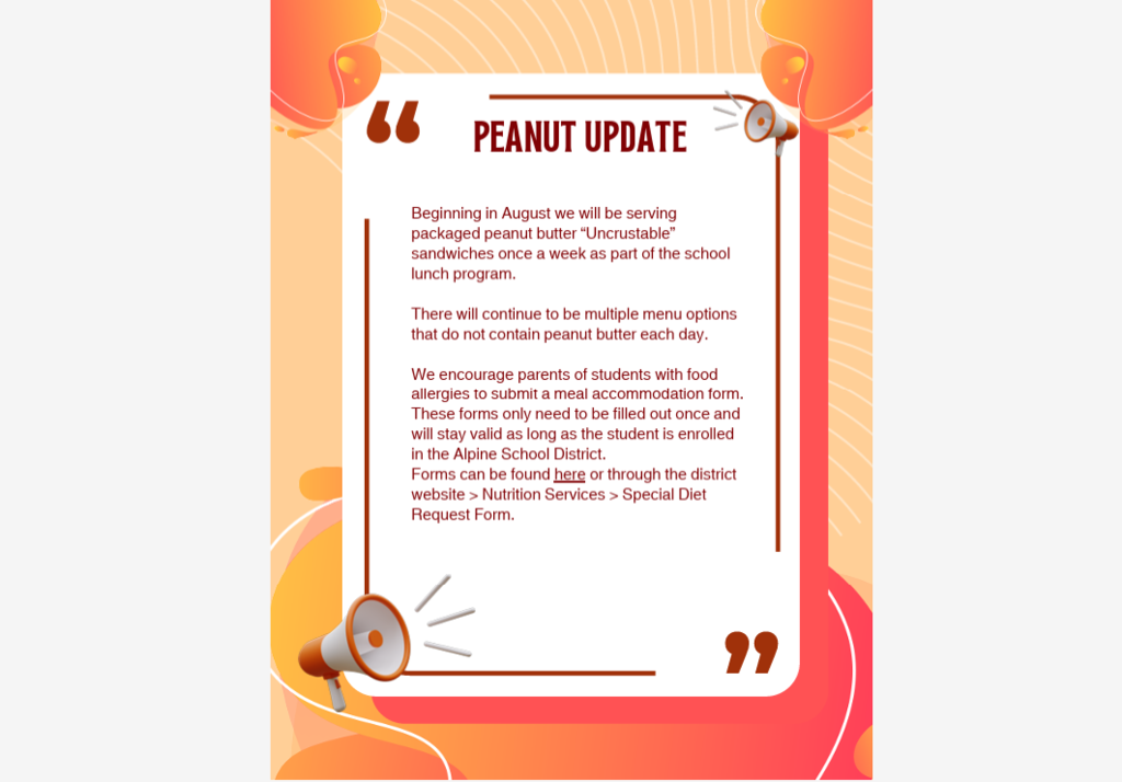 Peanut Update