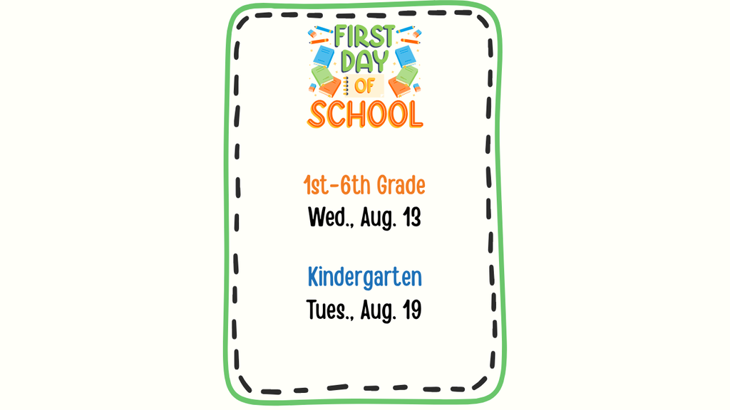 First Day of School