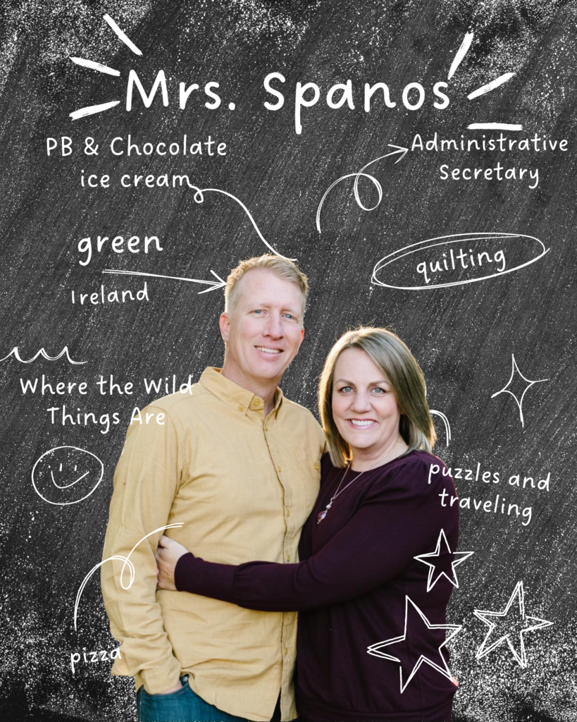 Meet Mrs. Spanos