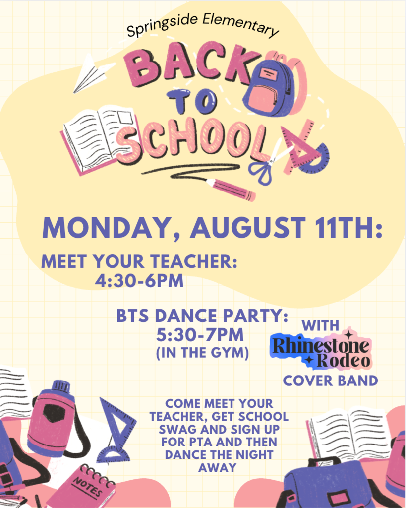 Back to School Flyer