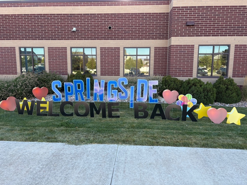 Springside Welcome Back