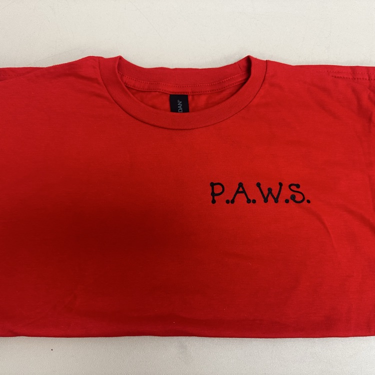 front of t-shirt