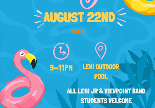 Pool Party Info