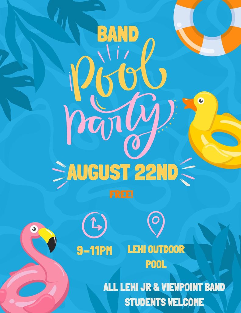 Band Pool Party