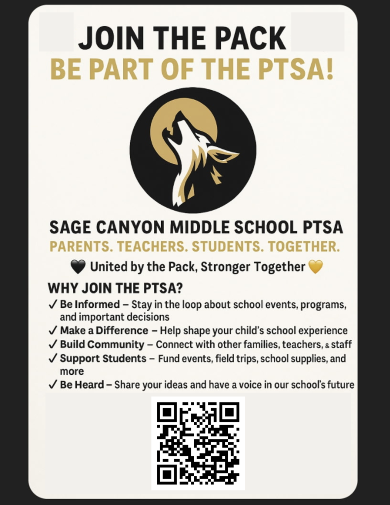 Join the PTSA Pack!