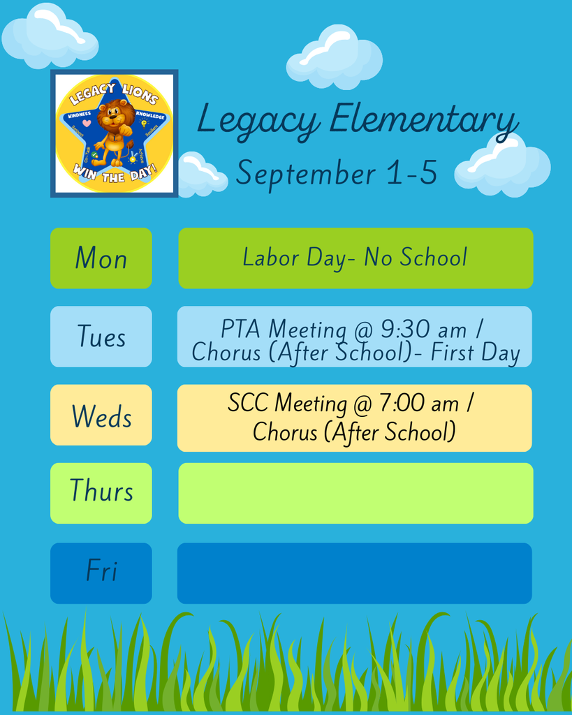 Weekly Events