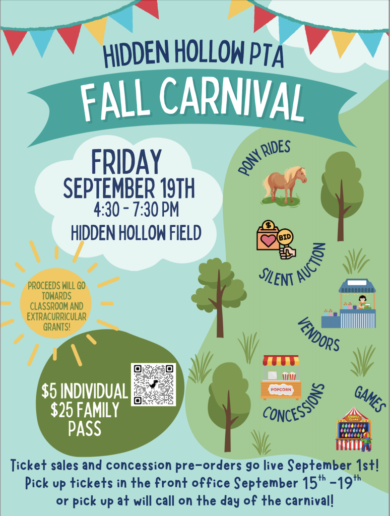 Fall Carnival Sept 19th