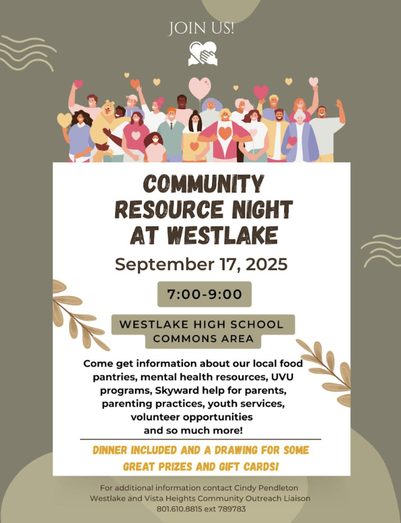 Community Resource Night Flyer- English