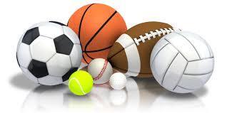 Different sports balls