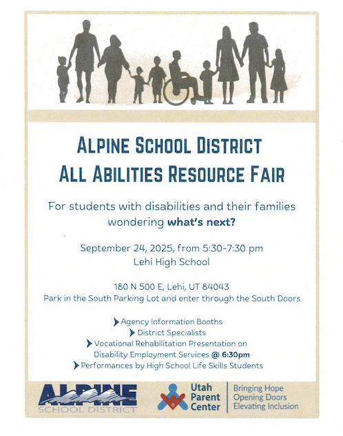 All Abilities Resource Flyer
