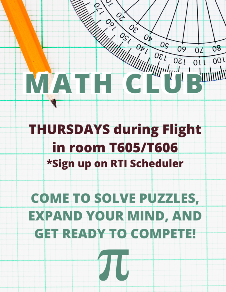 Join Math Club!!