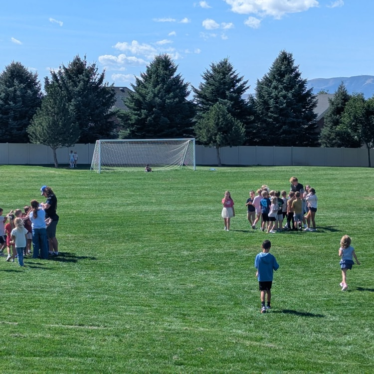 kids at play at recess. 