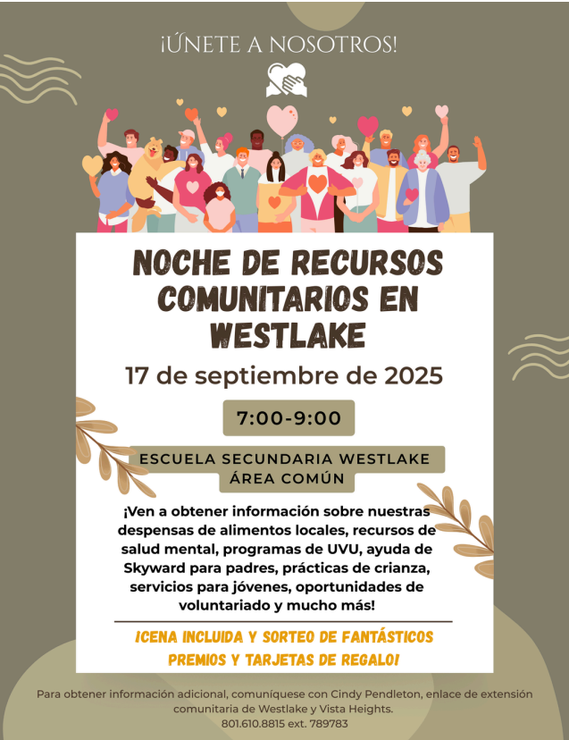 Noche De Recursos Comunitarios en Westlake!!