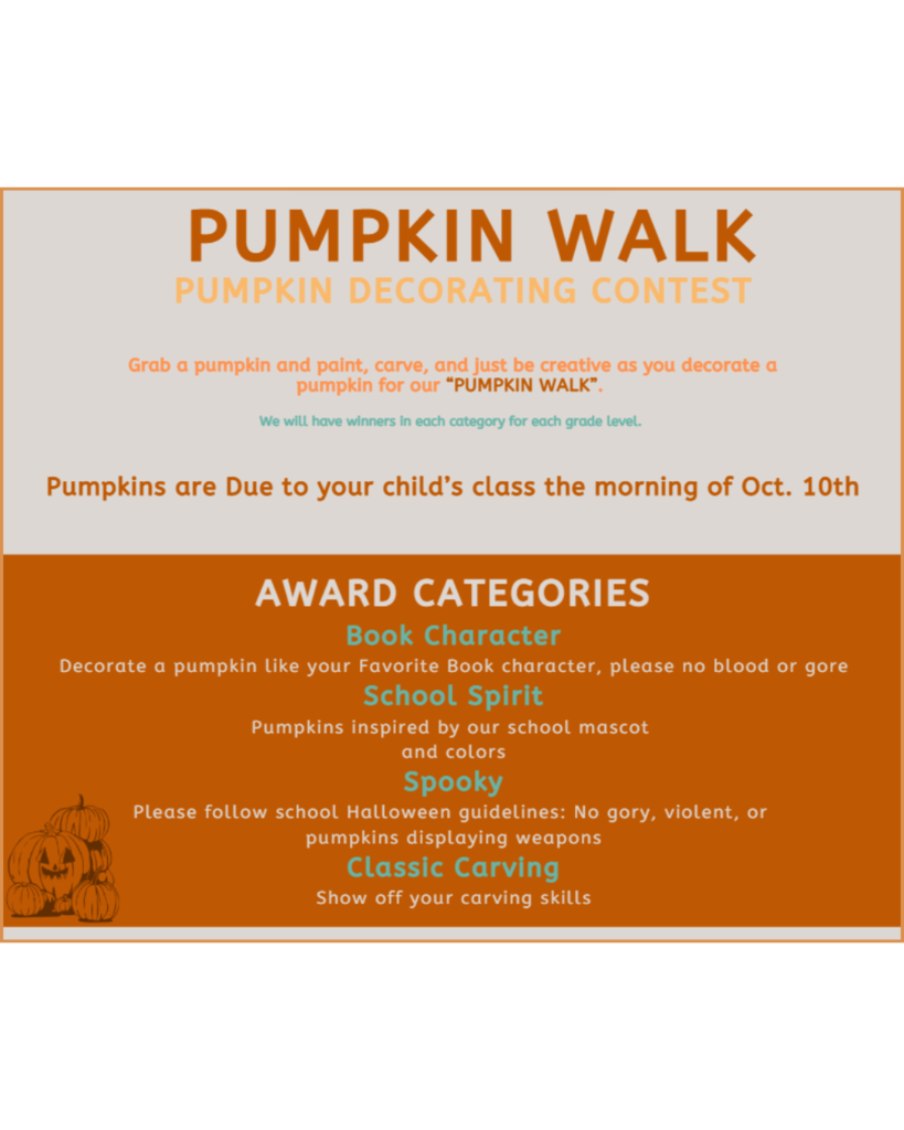 Pumpkin Walk Info