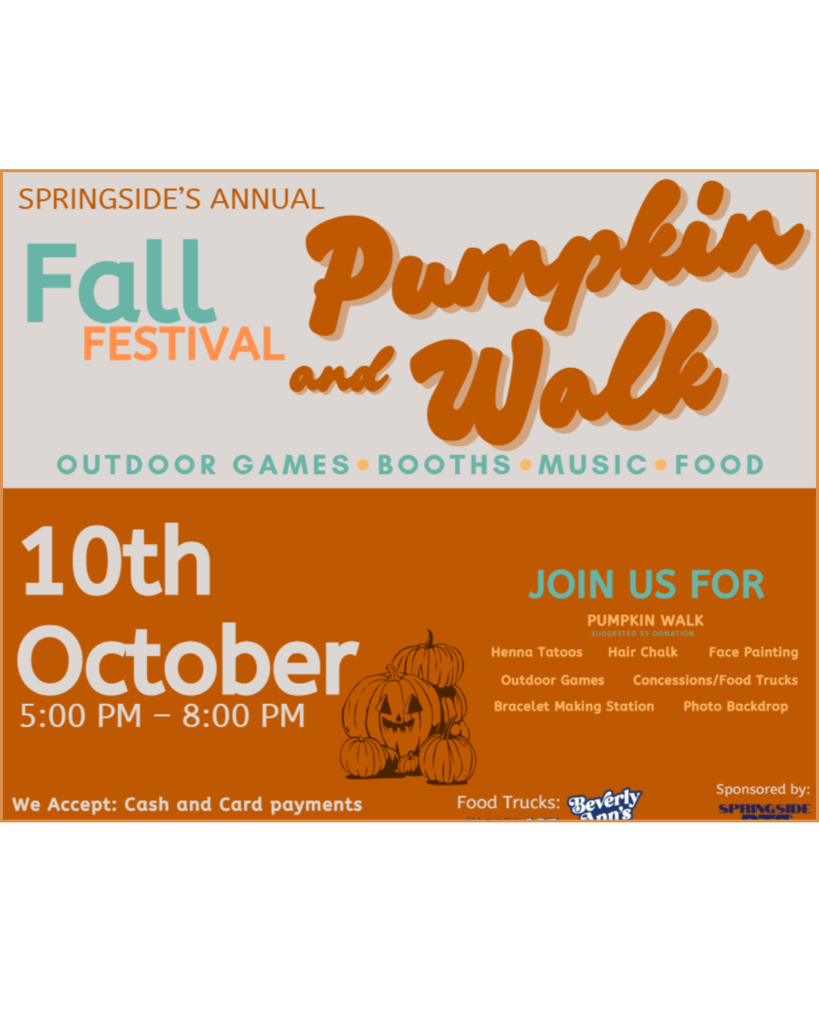 Pumpkin Walk Flyer