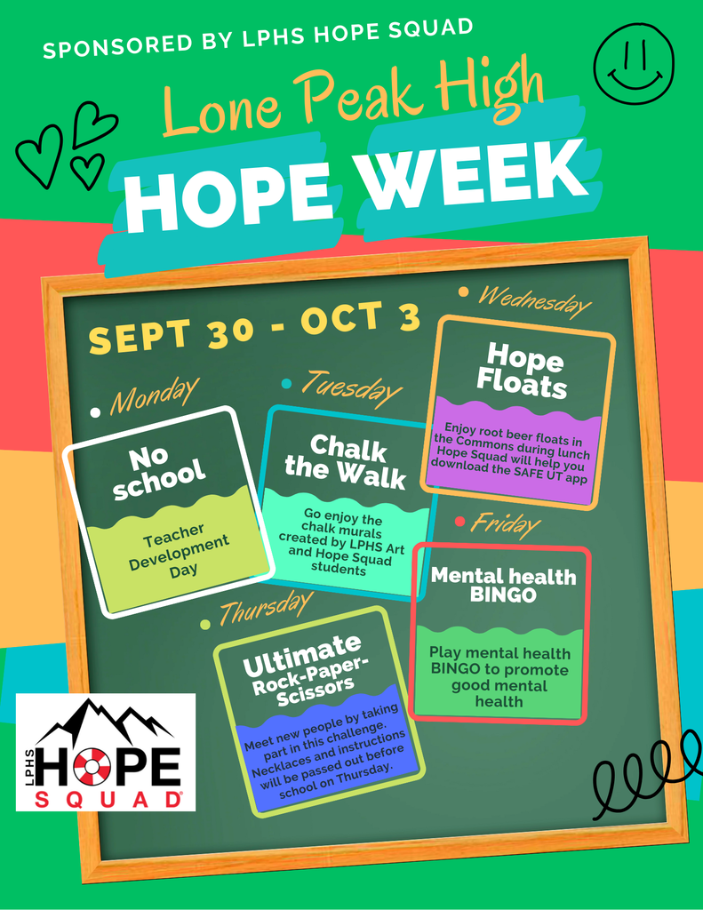 Hope Week 25 Flyer