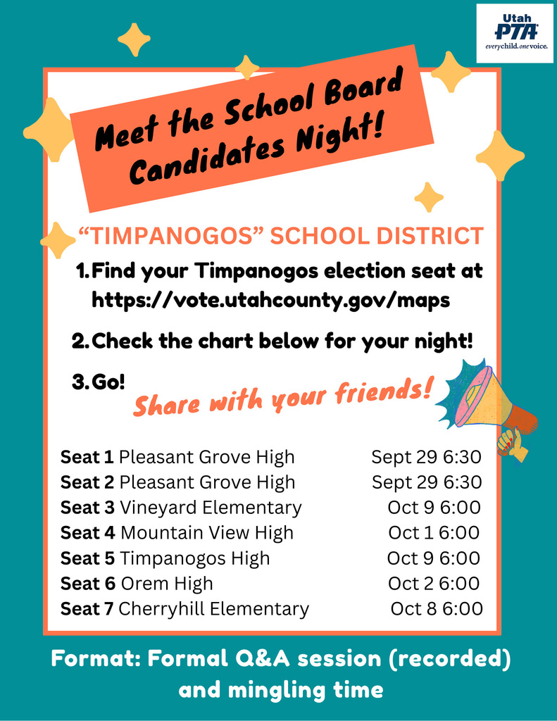 Meet the candidate nights information.