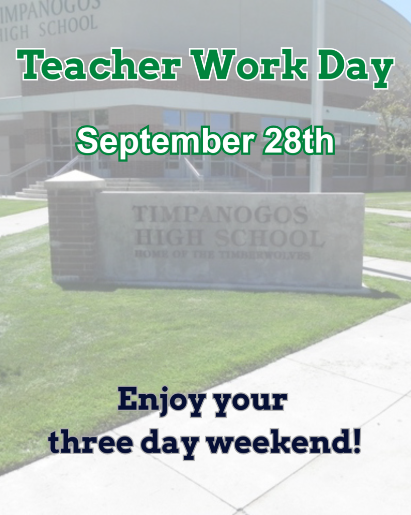 Teacher work day September 28th