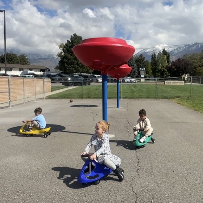 kids on wiggle bikes